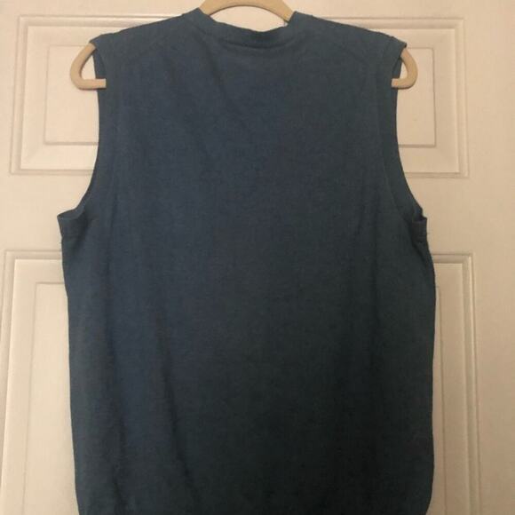 Banana Republic Blue Sweater Vest Medium - Picture 2 of 4